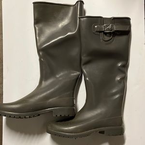 Speedy top side rain boots